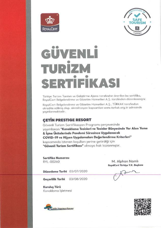 Ceti̇n Presti̇ge Resort Ocaklar Extérieur photo